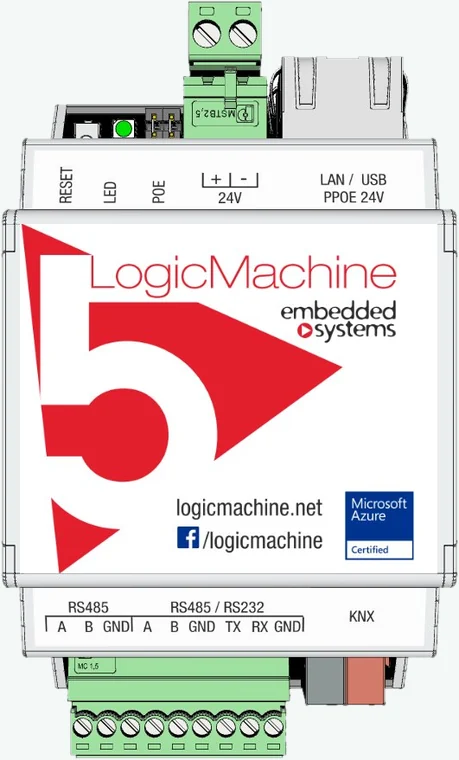 LogicMachine as the KNXSENSE bus recorder